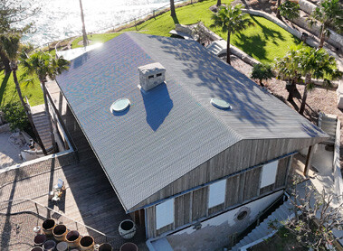 Een woning op de klif